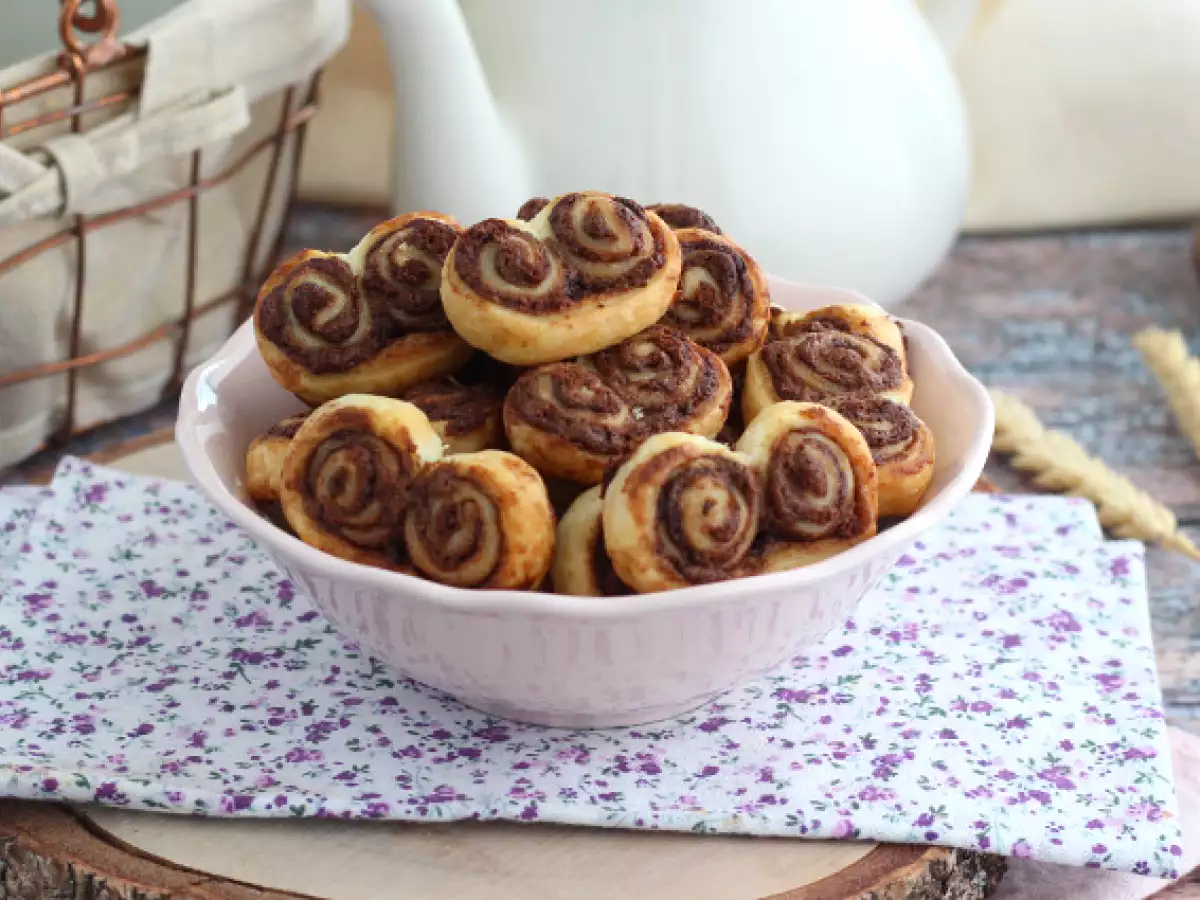 Palmier Pastry dengan Olesan Cokelat - foto 5