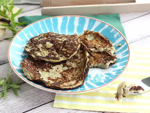 Resep Pancake cepat bebas gluten (pisang + telur)