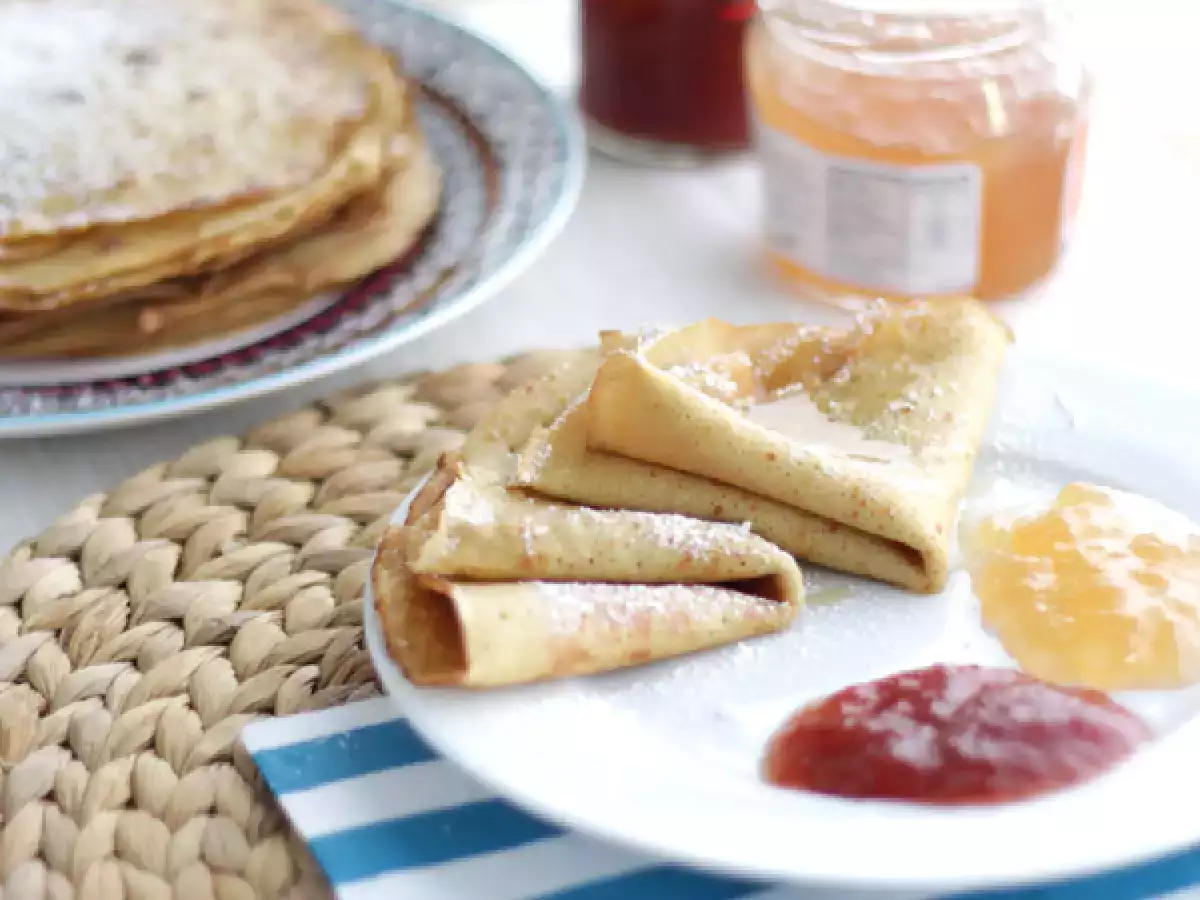 Pancake ringan, bebas gluten dan bebas susu - foto 2