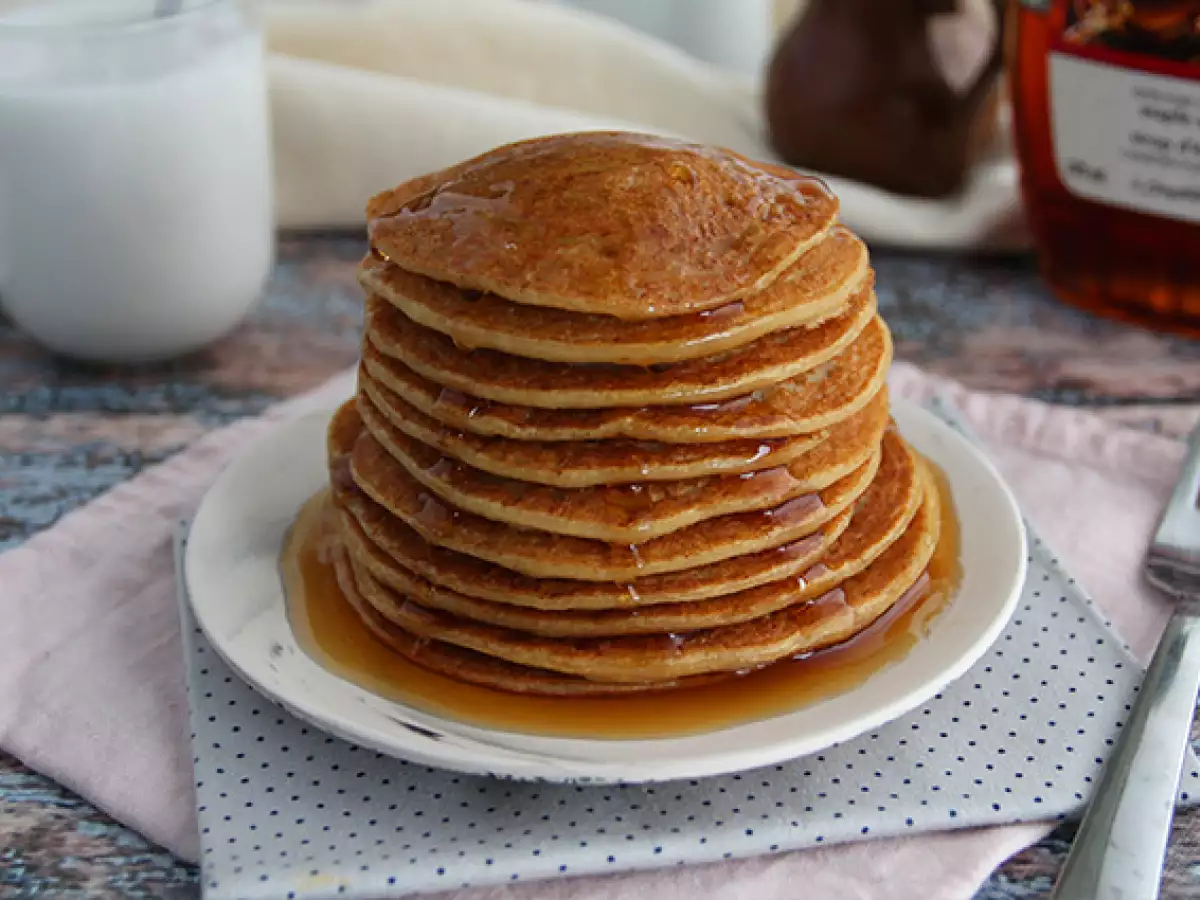 Pancake Vegan Bebas Gluten - foto 3