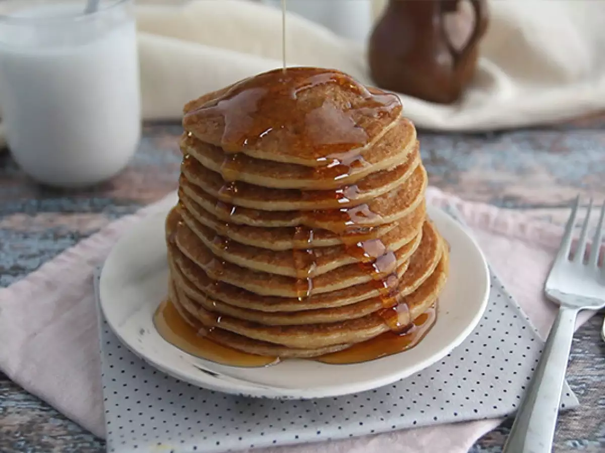 Pancake Vegan Bebas Gluten - foto 5