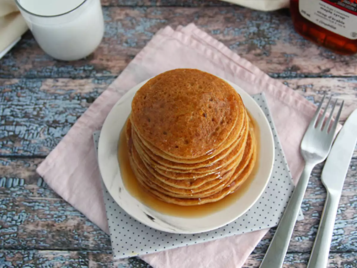 Pancake vegan dan bebas gluten - foto 4
