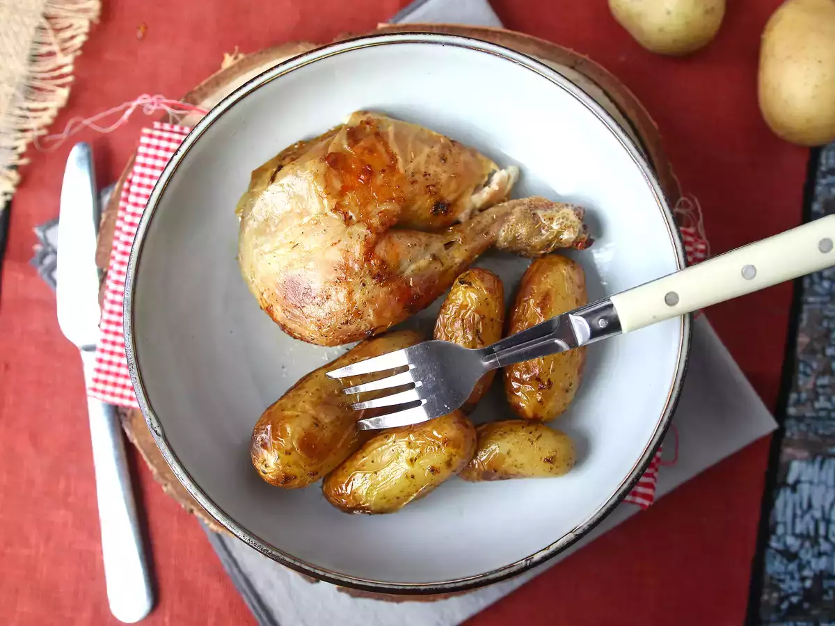 Panggang ayam dengan Moulinex Multicook & Fry, untuk hasil yang renyah dan kenyal! - foto 2