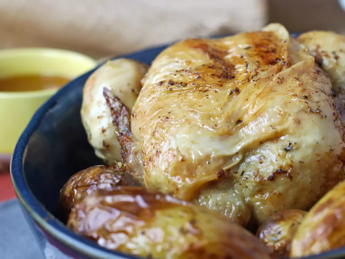 Panggang ayam dengan Moulinex Multicook & Fry, untuk hasil yang renyah dan kenyal! - foto 4