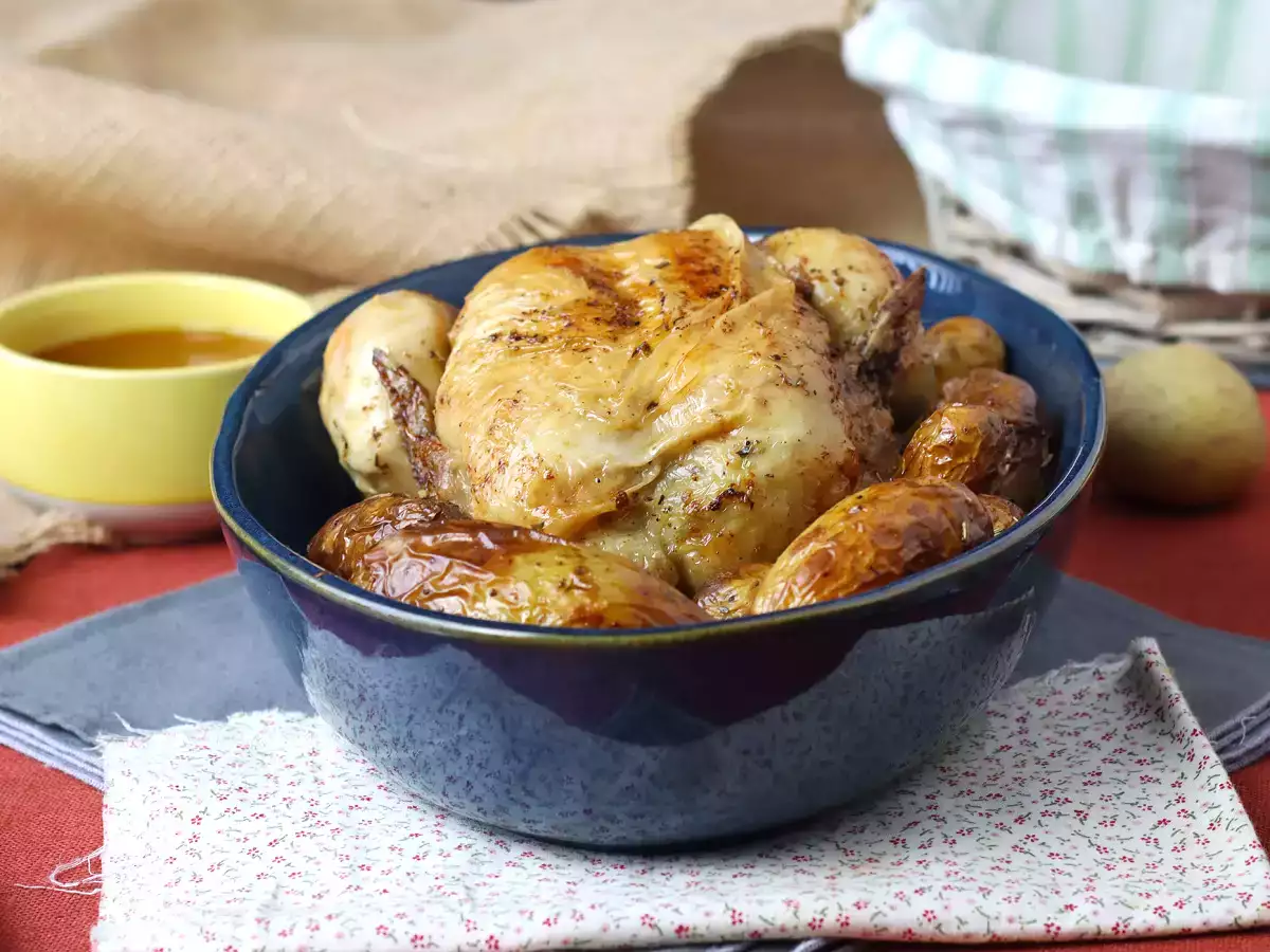 Panggang ayam dengan Moulinex Multicook & Fry, untuk hasil yang renyah dan kenyal! - foto 5