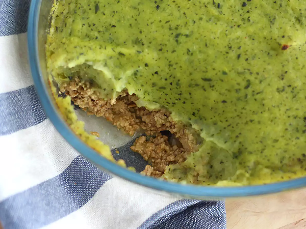 Parmentier Vegan dengan Zucchini dan Tahu - foto 2