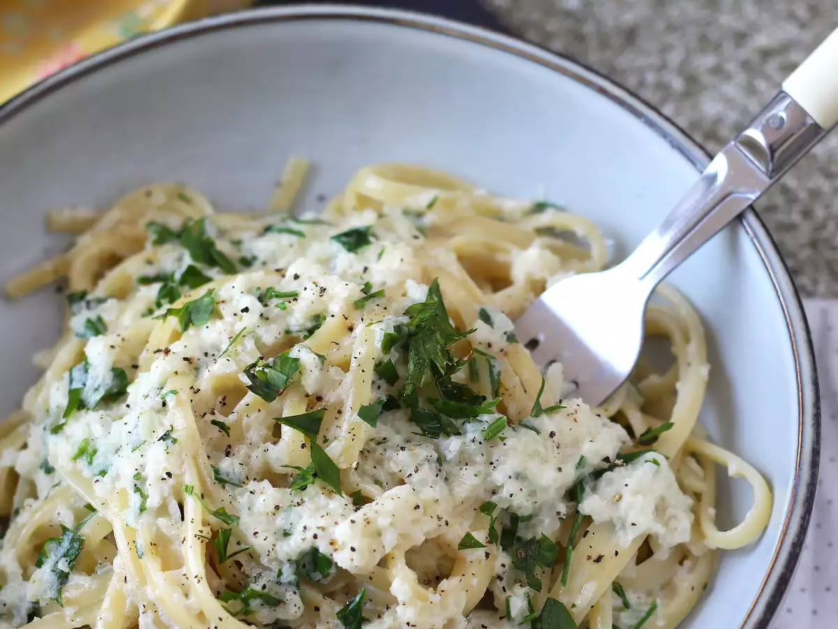 Pasta bawang bombay yang lembut: hidangan pertama yang lezat dan super murah! - foto 4
