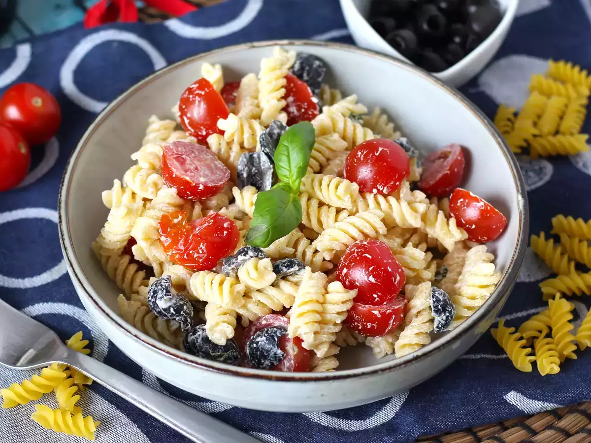 Pasta dingin yang lembut, siap dalam waktu kurang dari 10 menit! - foto 2