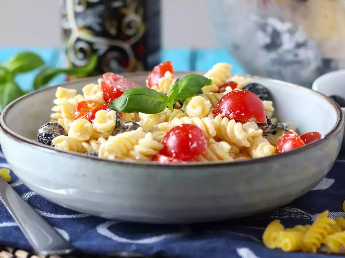 Pasta dingin yang lembut, siap dalam waktu kurang dari 10 menit! - foto 3