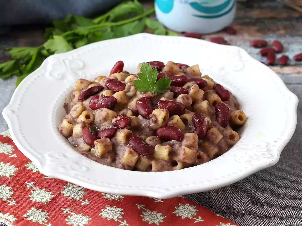 Pasta e fagioli alla veneta: Resep nenek yang lembut dan lezat