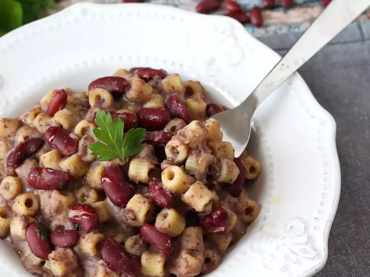 Pasta e fagioli alla veneta: Resep nenek yang lembut dan lezat - foto 2