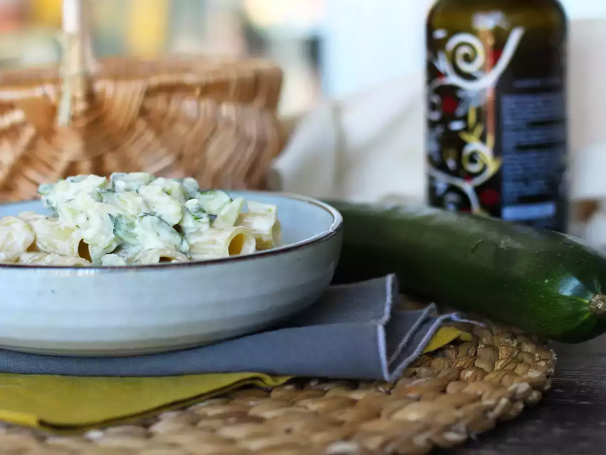 Pasta Krim Zucchini, Resep Lezat yang Cepat dan Mudah Dibuat - foto 3