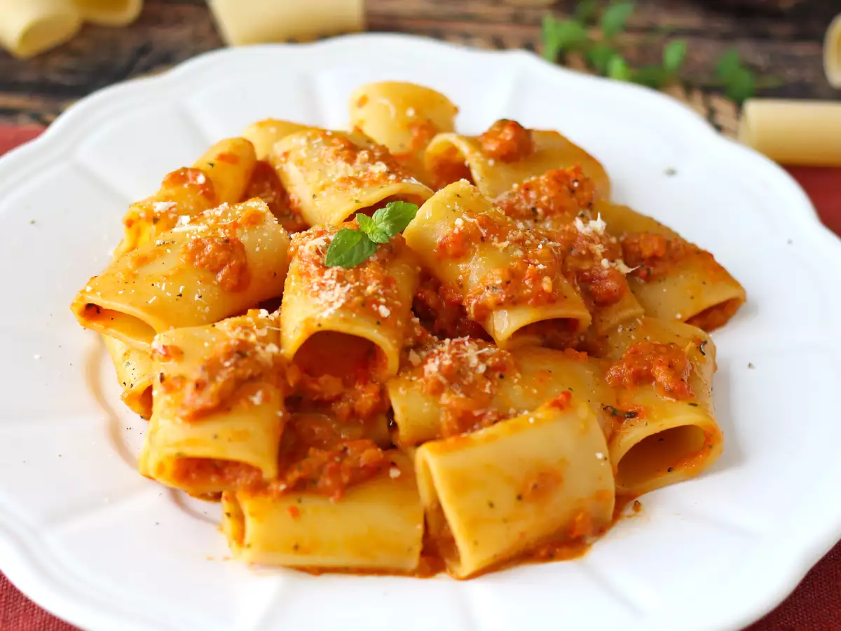 Pasta Paprika dan Mint: Lembut dan Harum - foto 2