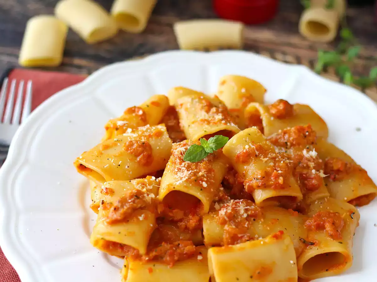 Pasta Paprika dan Mint: Lembut dan Harum - foto 5