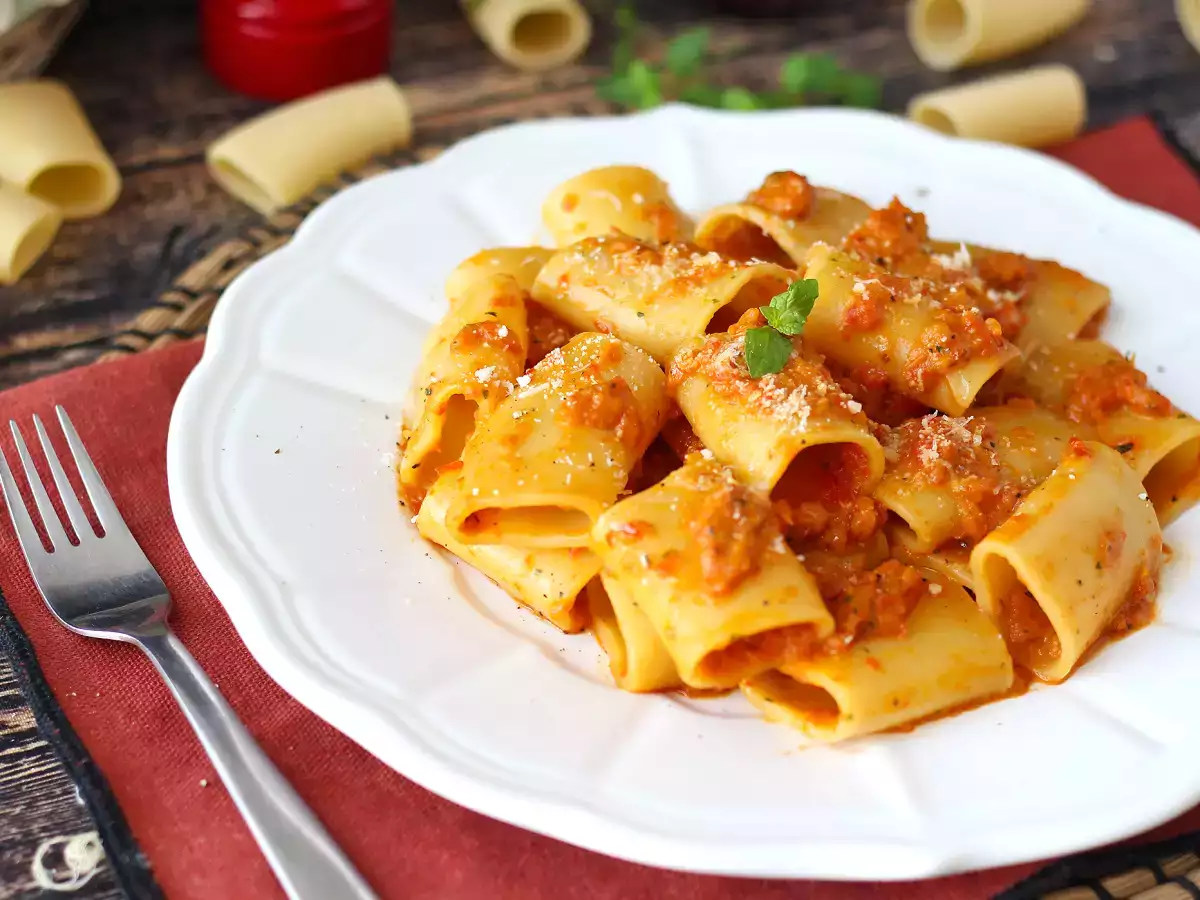 Pasta Paprika dan Mint: Lembut dan Harum - foto 7