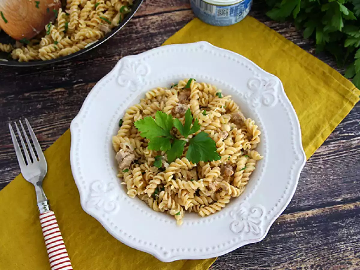Pasta Tuna Mudah - foto 4