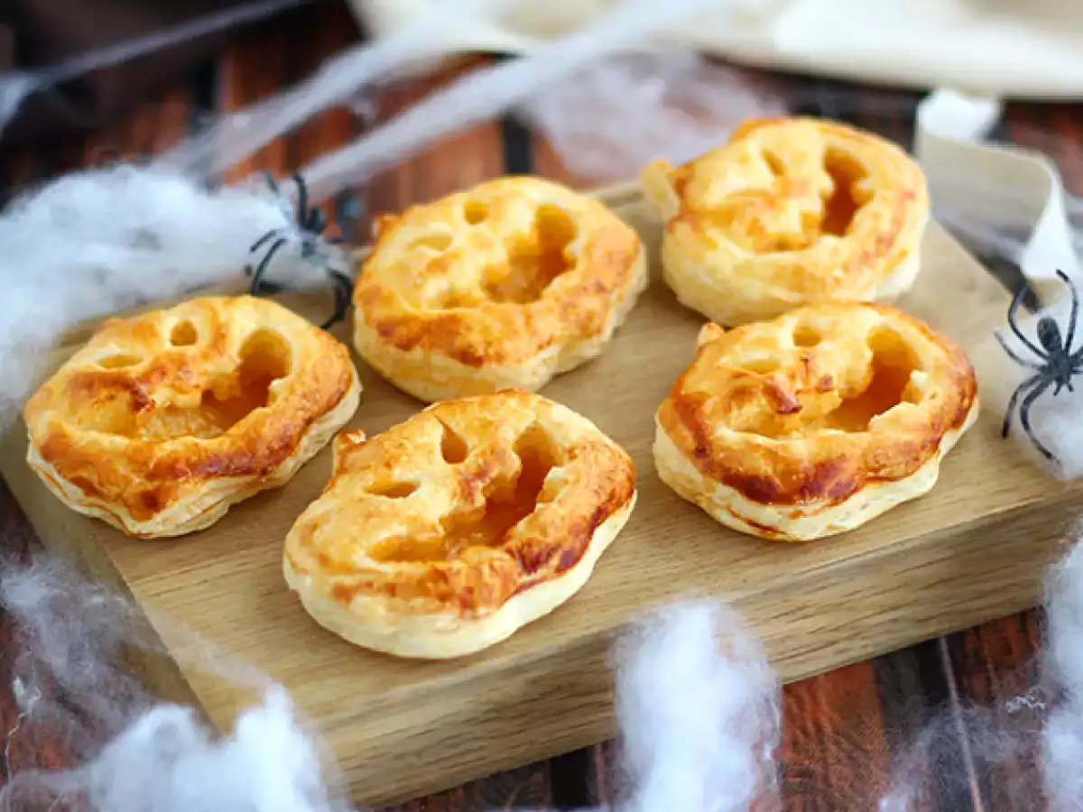 Pastry Puff Halloween Bentuk Labu - foto 4