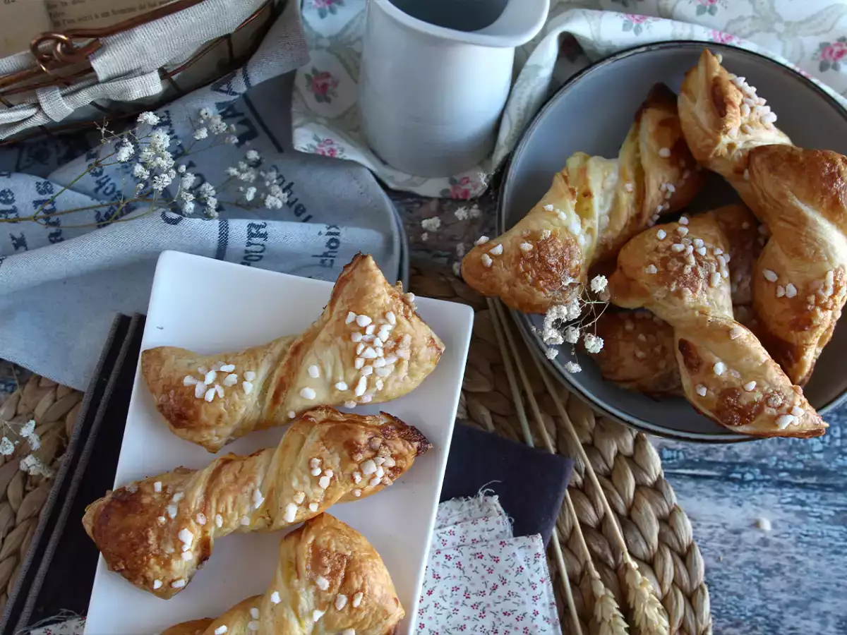 Pastry Puff Pilin dengan Krim Pastri Vanila - foto 3
