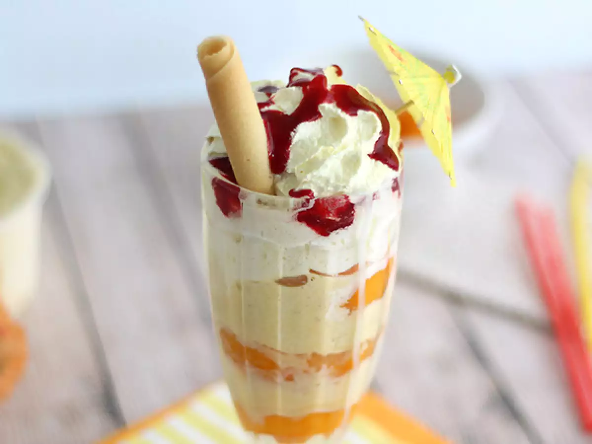 Peach melba (persik Melba) - foto 2