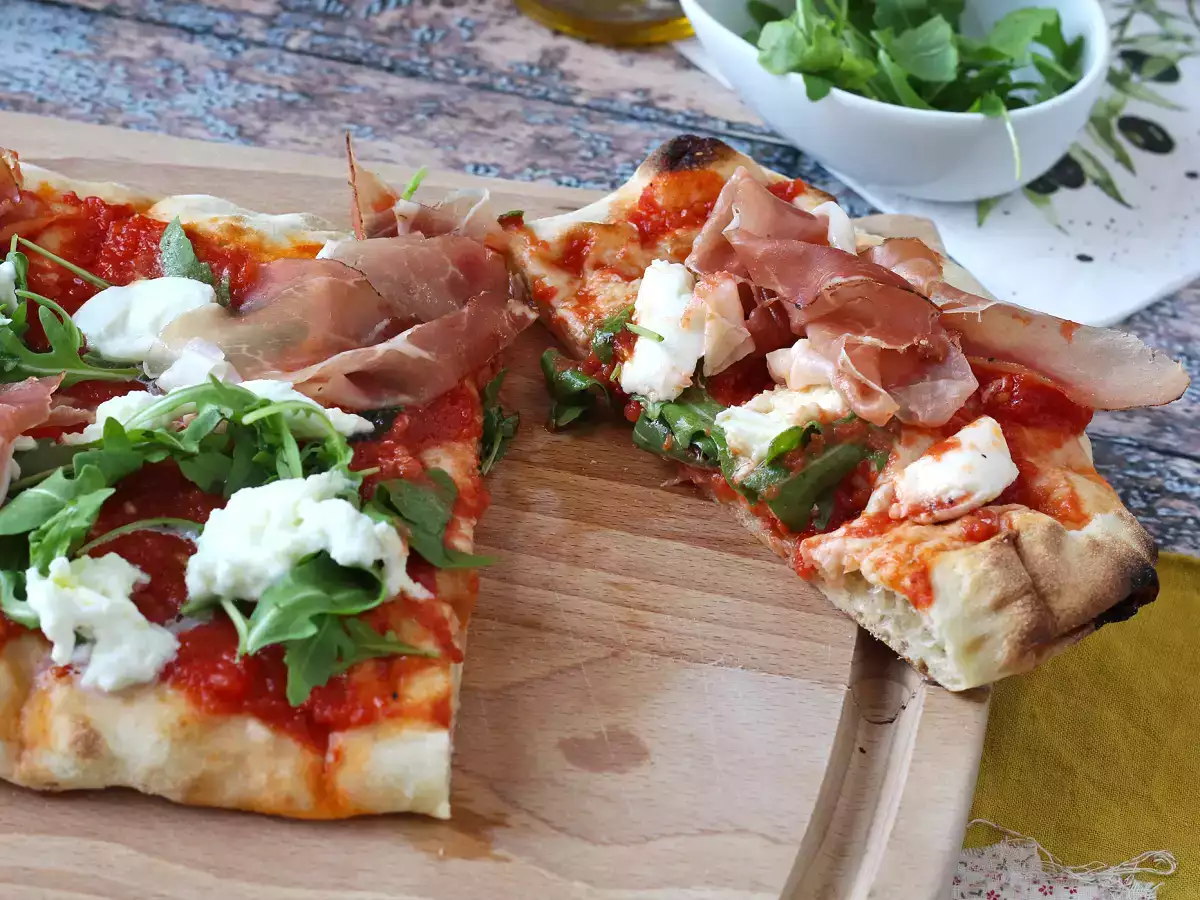 Pinsa lezat yang sangat cepat dibuat - foto 3