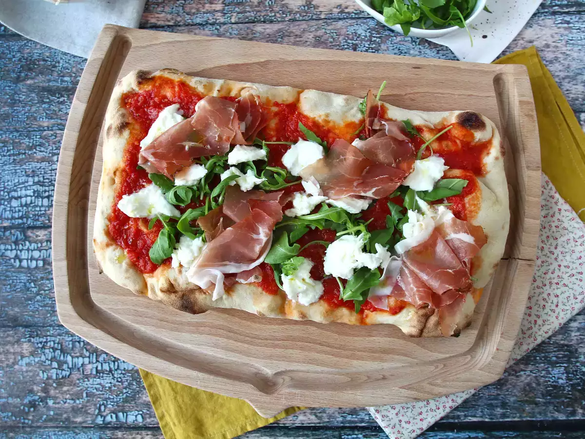 Pinsa lezat yang sangat cepat dibuat - foto 6