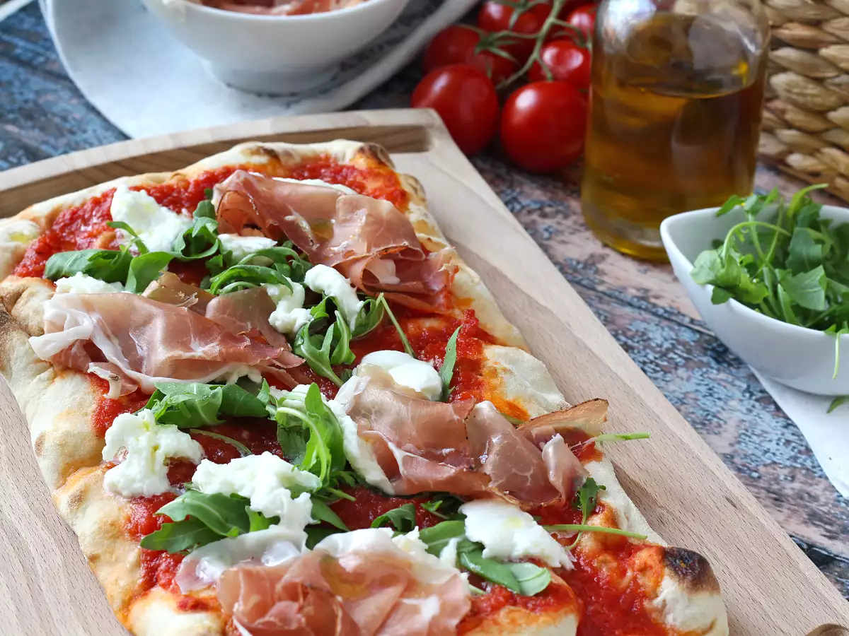 Pinsa lezat yang sangat cepat dibuat - foto 9