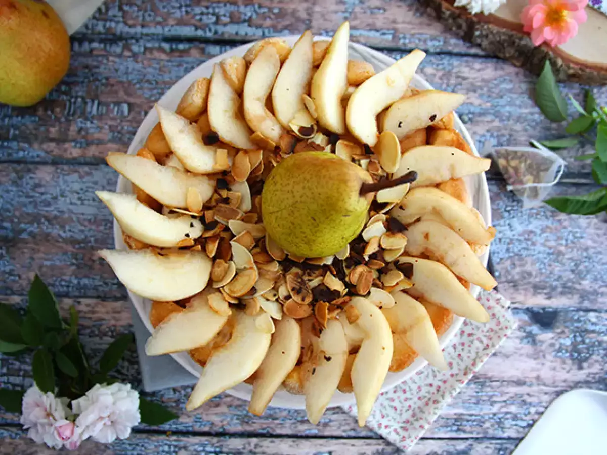 Pir dan almond panggang charlotte - foto 2