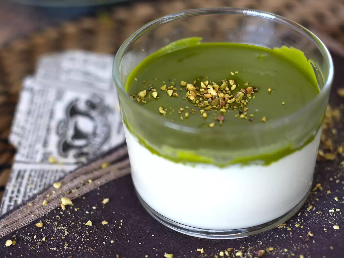 Pistachio panna cotta, resep mudah yang disukai semua orang! - foto 2