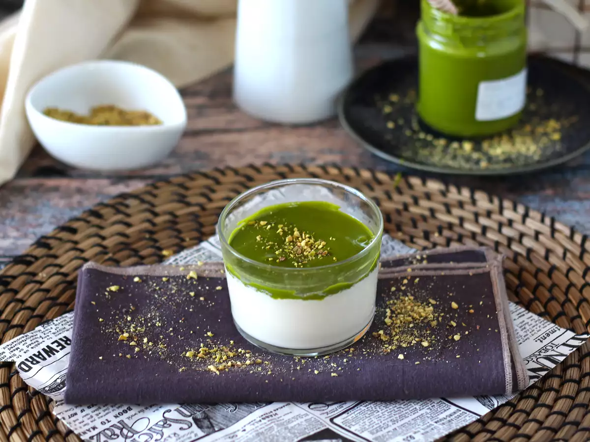 Pistachio panna cotta, resep mudah yang disukai semua orang! - foto 4