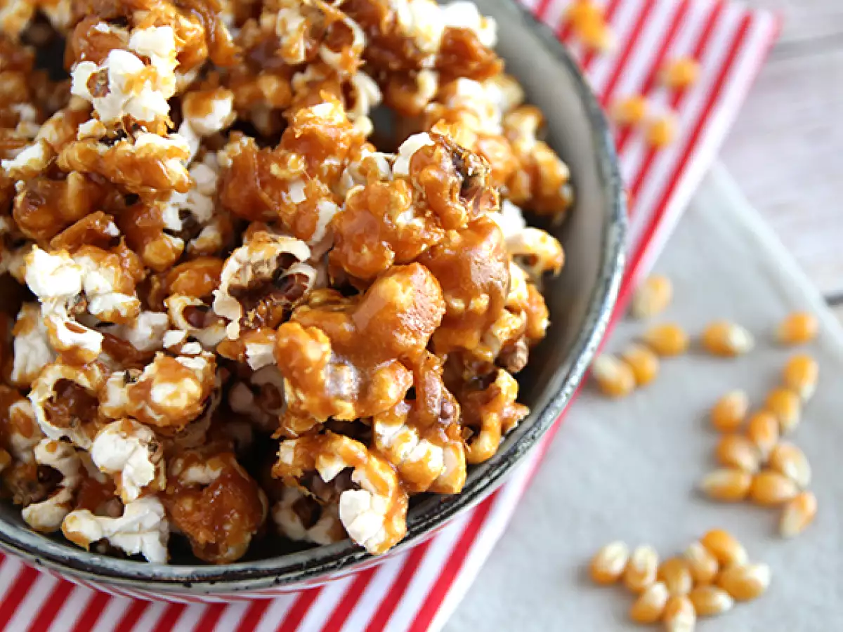 Popcorn karamel