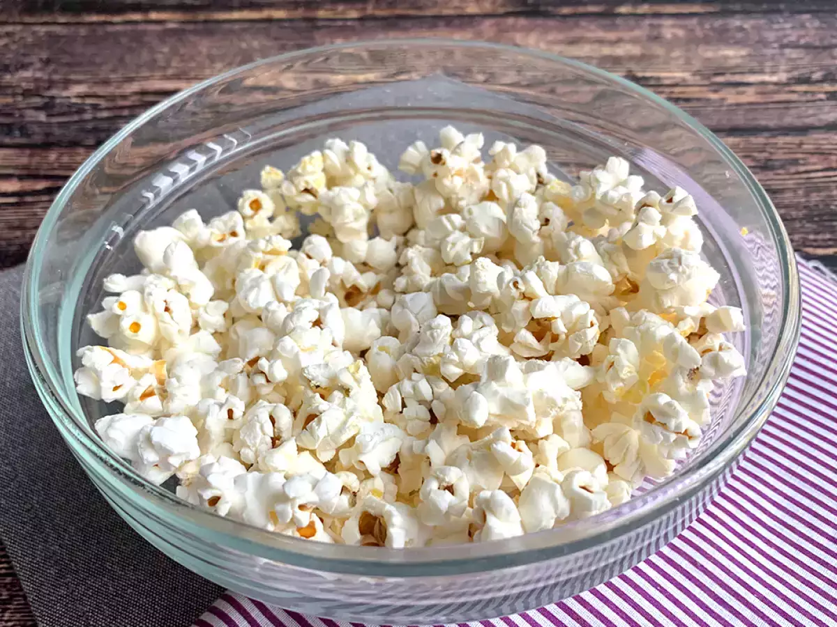 Popcorn microwave bebas minyak - foto 4