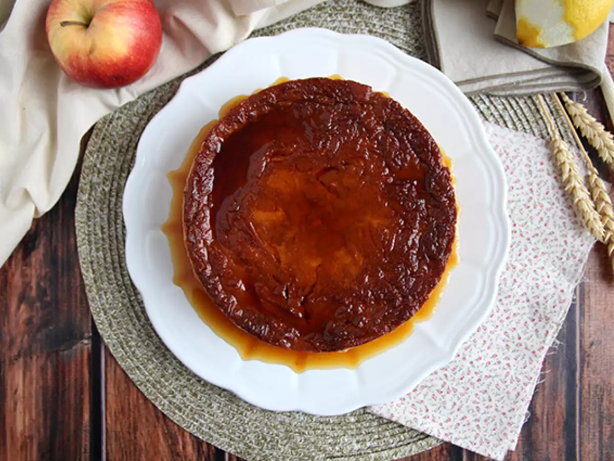 Puding Roti Croissant dengan Apel dan Karamel - foto 5
