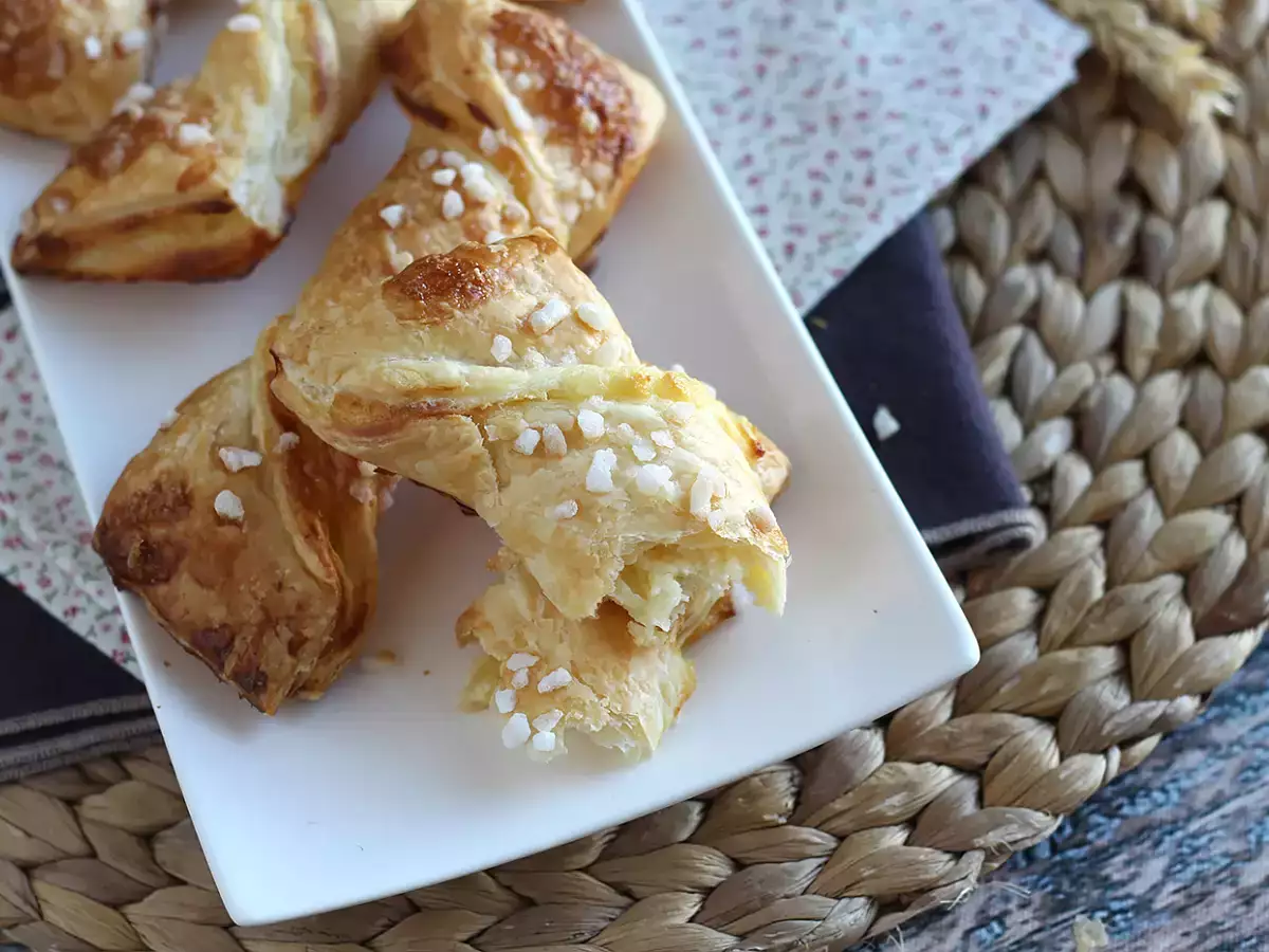 Puff pastry yang dipadukan dengan krim pastry vanila - foto 4