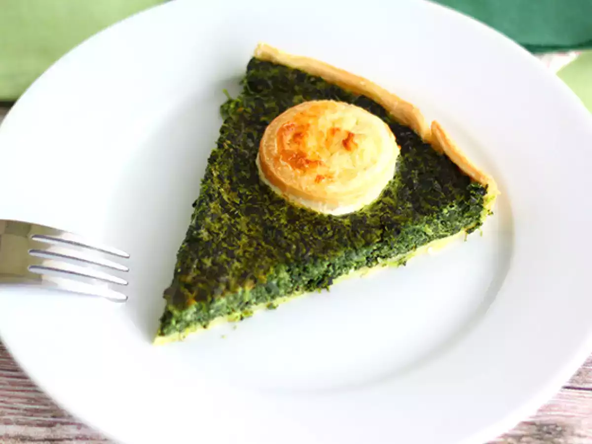 Quiche bayam dan keju kambing - foto 4