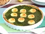 Quiche bayam dan keju kambing, foto 1