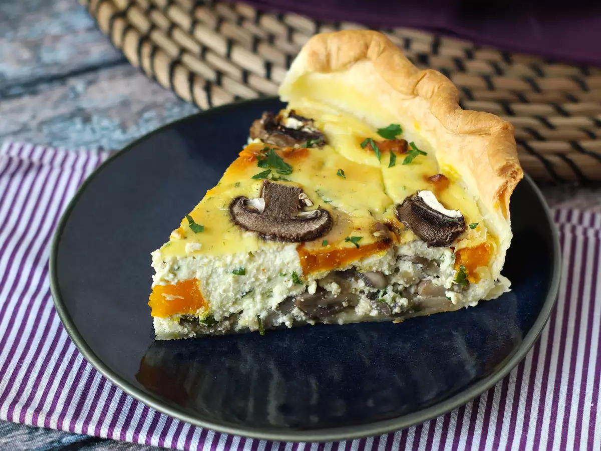 Quiche Jamur dan Labu Potimarron - foto 6