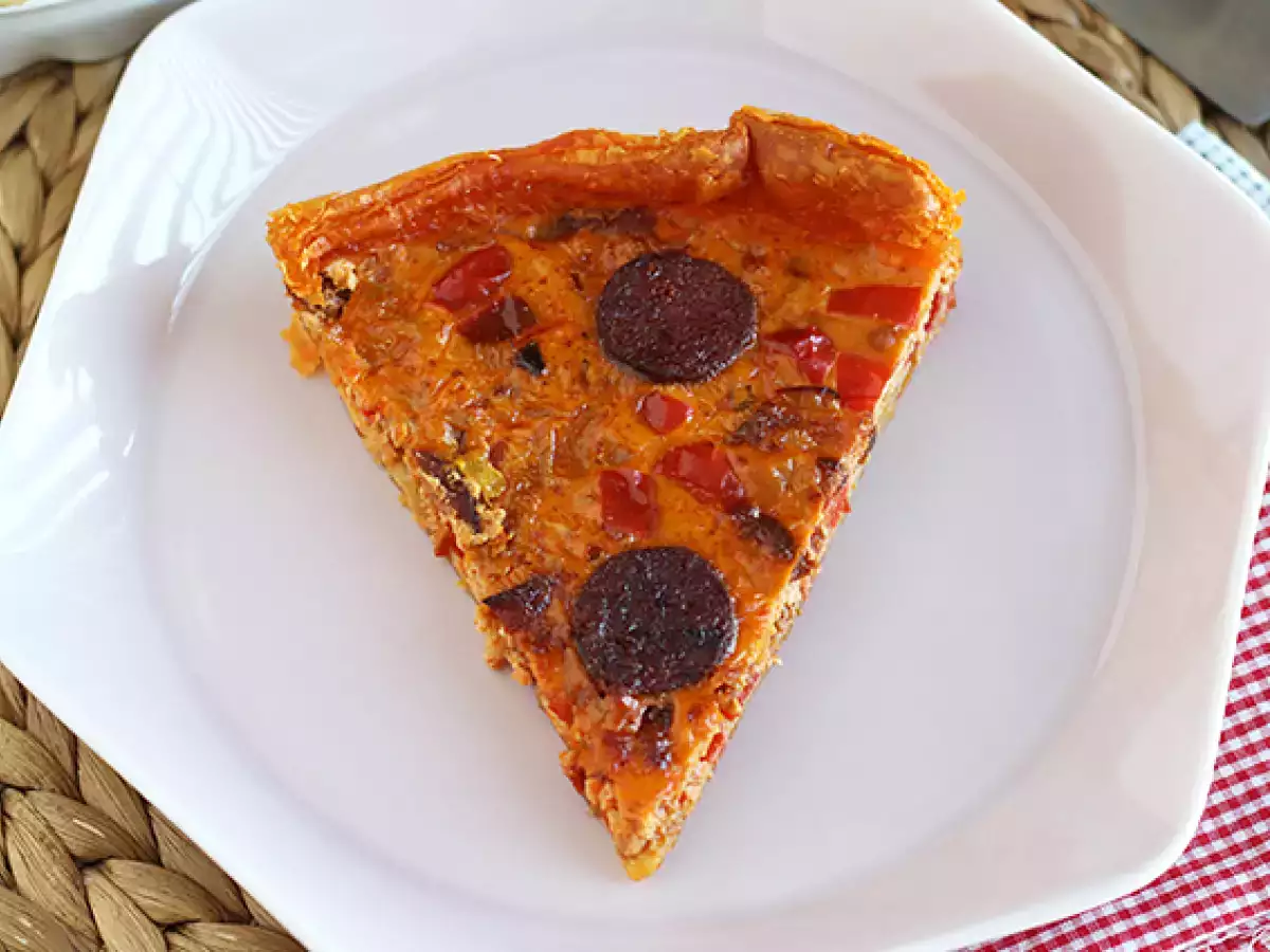 Quiche Paprika dan Chorizo - foto 4
