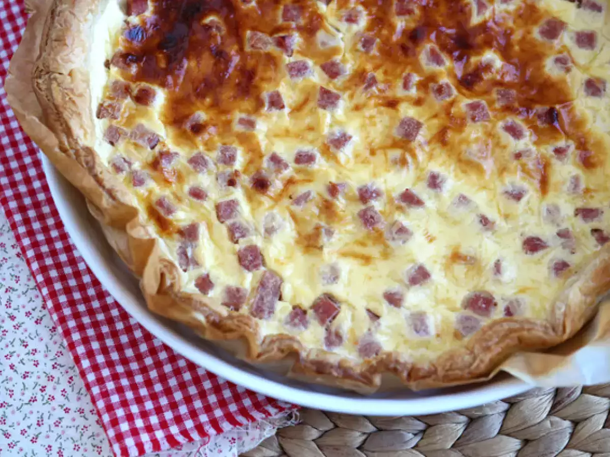 Quiche rendah lemak dengan ham, keju, dan yoghurt! - foto 2