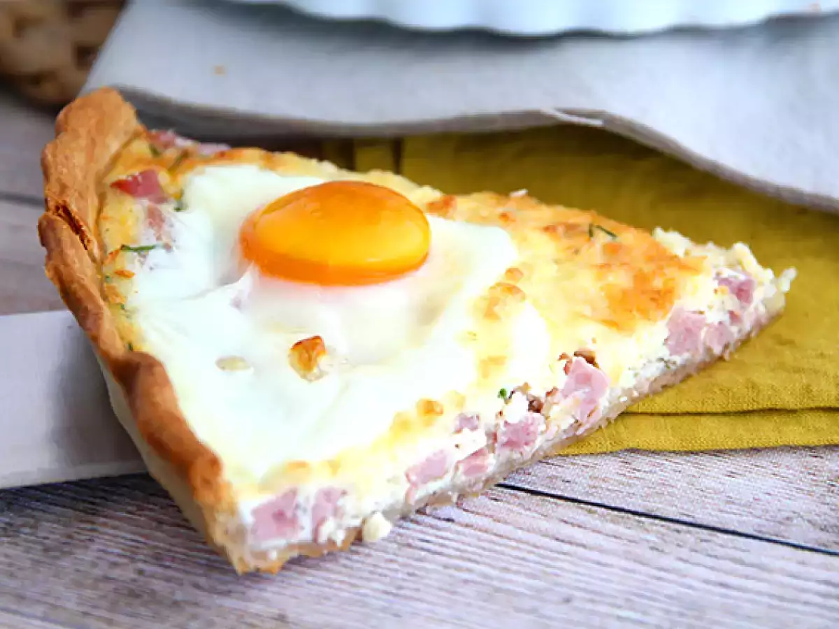 Quiche telur dan ham - foto 3