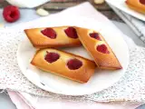 Raspberry Financiers, resep terperinci yang mudah dibuat, foto 1