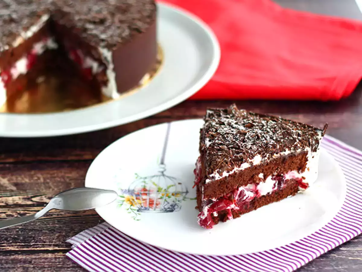 Resep Black Forest dijelaskan secara rinci - foto 5