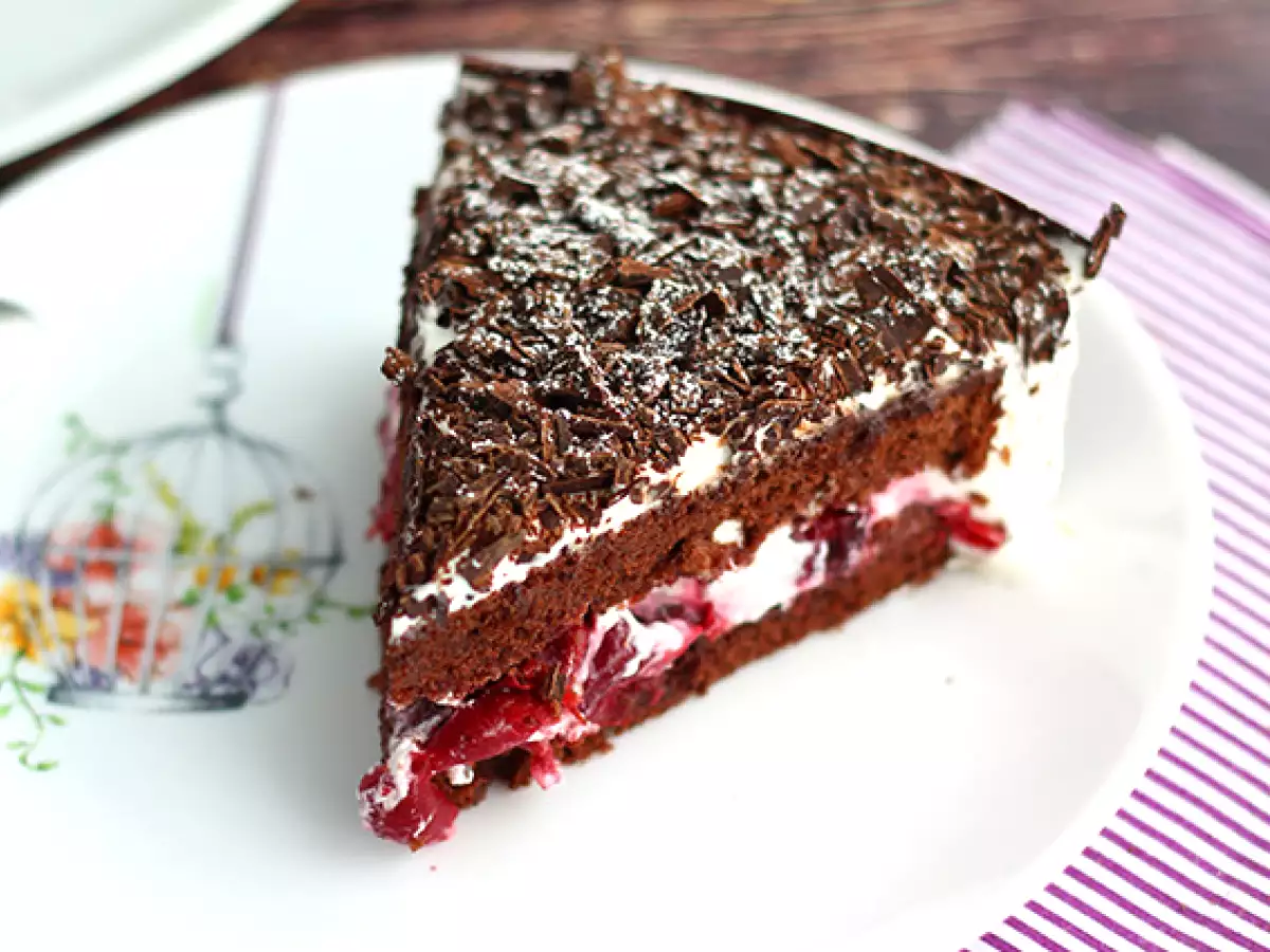 Resep Black Forest dijelaskan secara rinci - foto 6