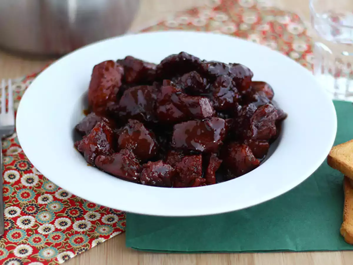 Resep Daging Babi Karamel