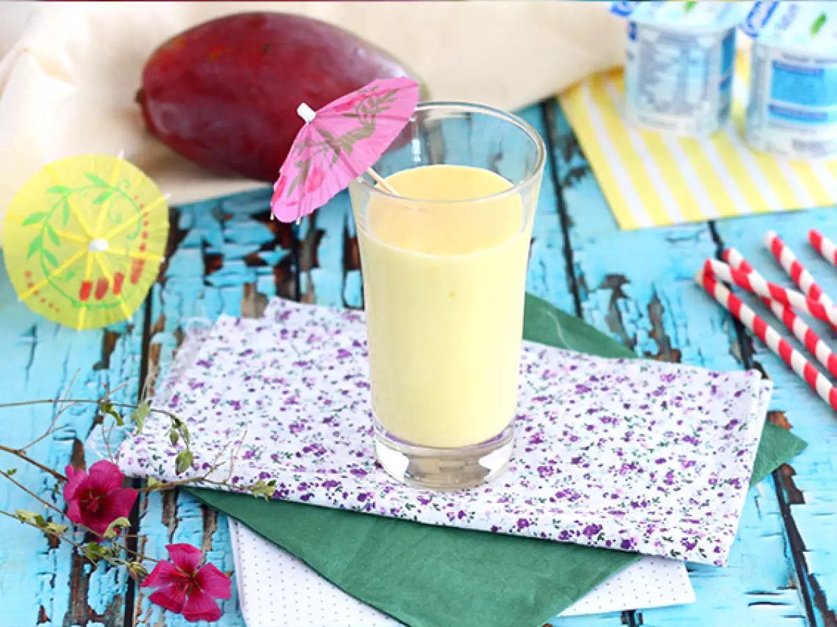 Resep Lassi Mangga Praktis - foto 3