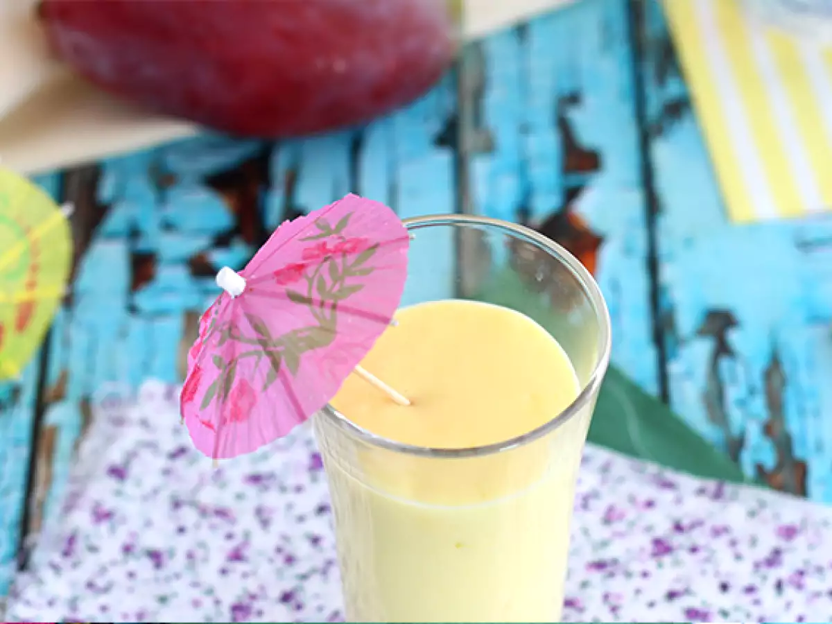 Resep Lassi Mangga Praktis - foto 4