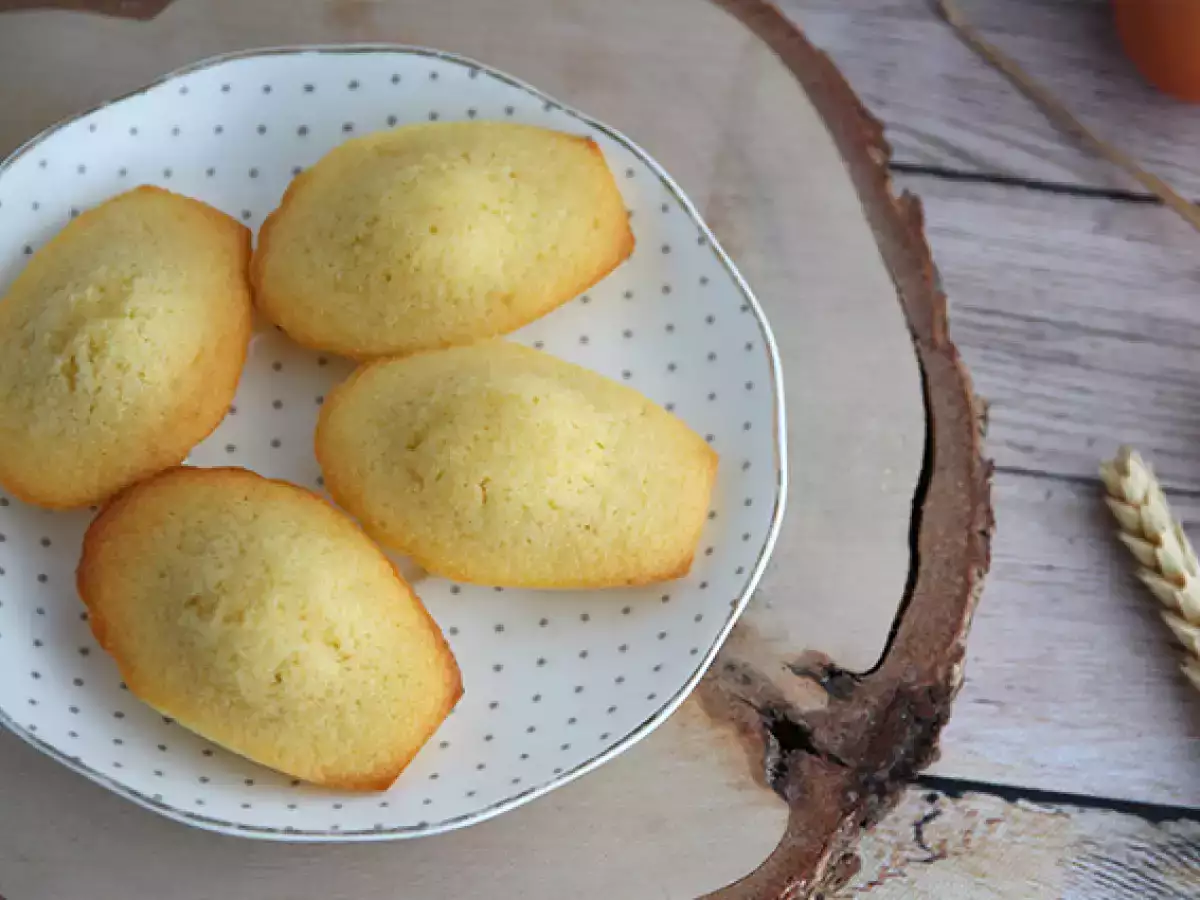 Resep mudah untuk madeleine polos dan lembut - foto 6