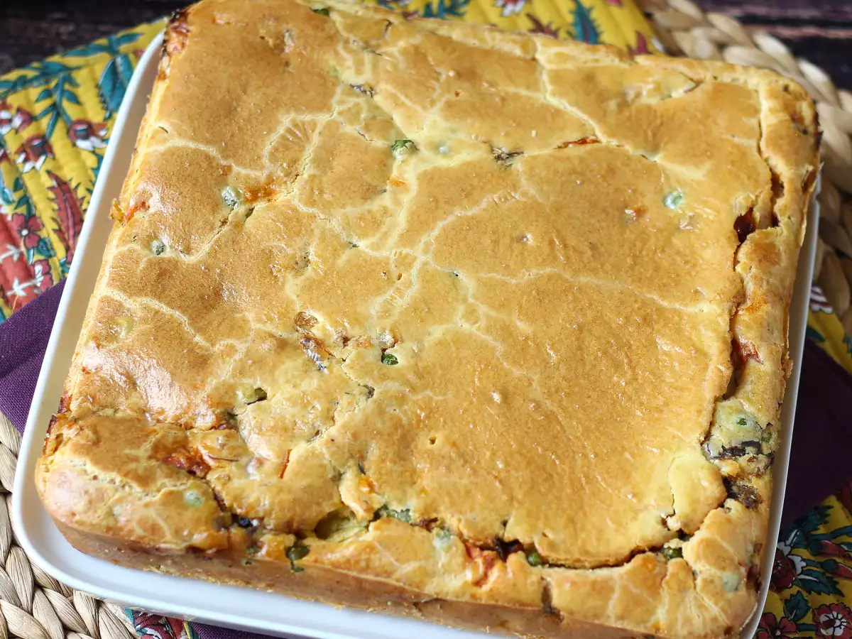 Resep pai sarden lembut dan mengembang yang mudah dibuat dengan blender - foto 4