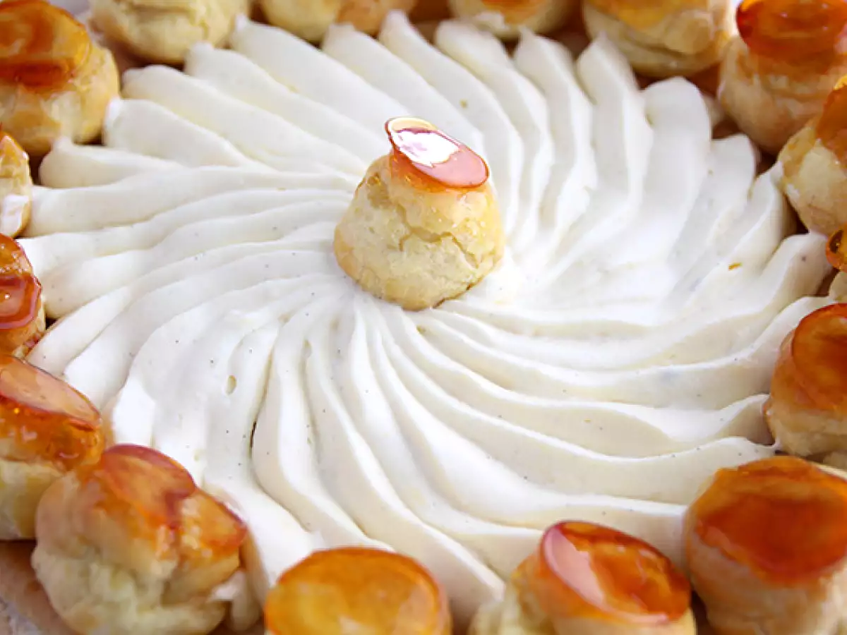 Resep Saint-Honoré: langkah demi langkah dengan video - foto 4
