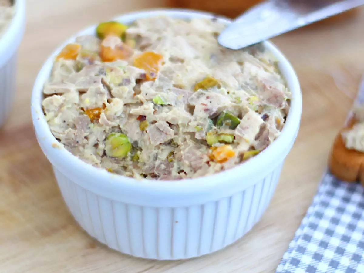Rillette Ayam dengan Mustard dan Pistachio - foto 3