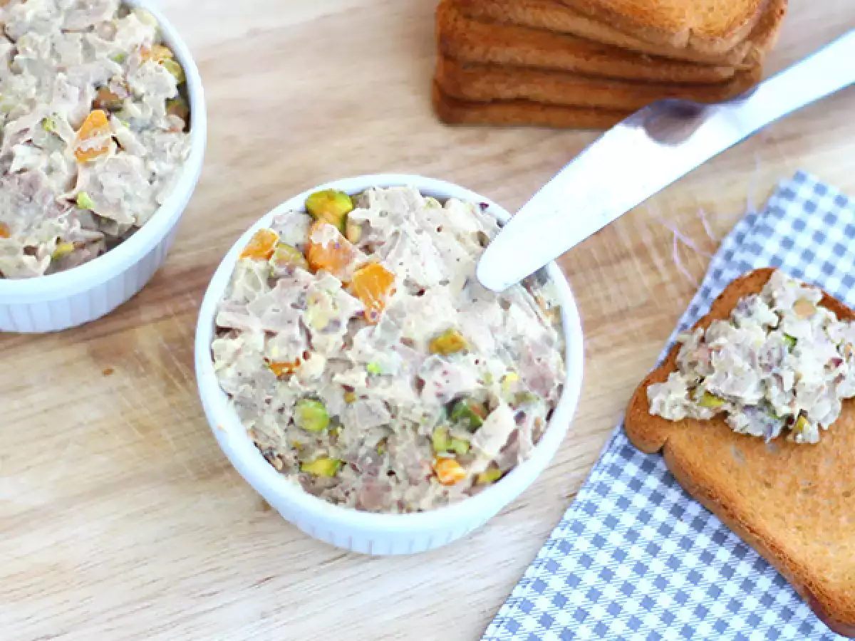 Rillettes ayam mustard pistachio - foto 2